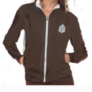 Ralph Lauren Brown Varsity Jacket for Women